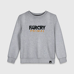 Свитшот хлопковый детский Far Cry: Primal, цвет: меланж
