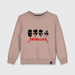 Детский свитшот Metallica (Лица)