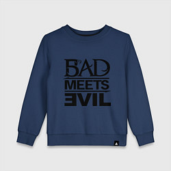 Детский свитшот Bad Meets Evil