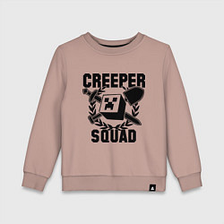 Детский свитшот Creeper Squad