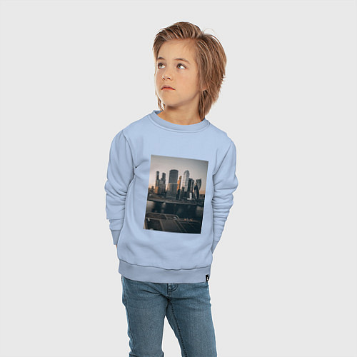 Детский свитшот Moscow City / Мягкое небо – фото 4