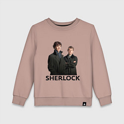 Детский свитшот Sherlock