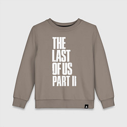 Свитшот хлопковый детский The Last of Us: Part II, цвет: утренний латте