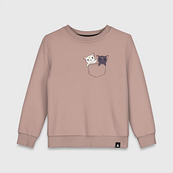 Детский свитшот Кисы