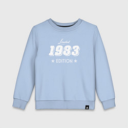 Детский свитшот Limited Edition 1983