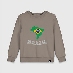Детский свитшот Brazil Country