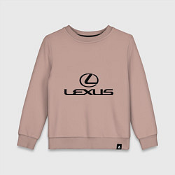 Детский свитшот Lexus logo