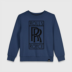 Детский свитшот Rolls-Royce logo