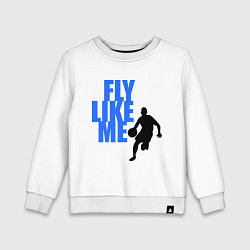 Детский свитшот Fly like me