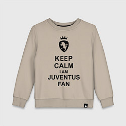 Детский свитшот Keep Calm & Juventus fan