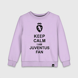 Детский свитшот Keep Calm & Juventus fan