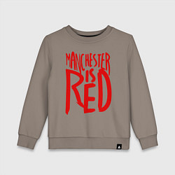 Детский свитшот Manchester is Red