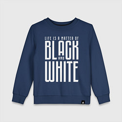 Детский свитшот Juventus: Black & White