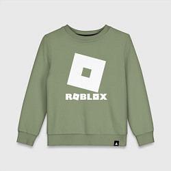 Свитшот хлопковый детский ROBLOX, цвет: авокадо