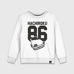 Детский свитшот Toyota AE86 Hachiroku