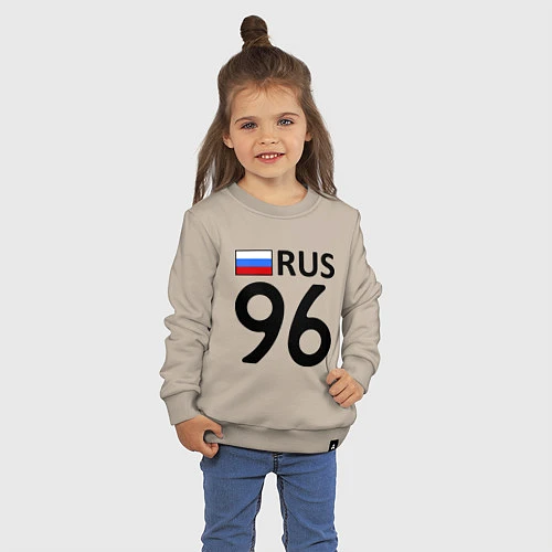 Детский свитшот RUS 96 / Миндальный – фото 3