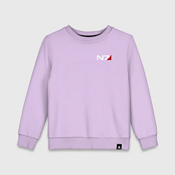 Детский свитшот Mass Effect N7