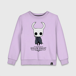 Свитшот хлопковый детский Hollow Knight, цвет: лаванда