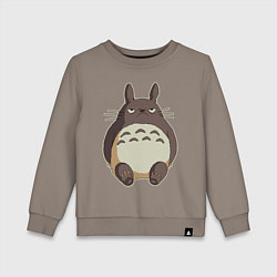 Детский свитшот Грустный Тоторо