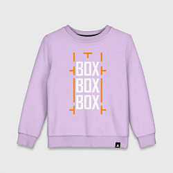 Детский свитшот Box box box