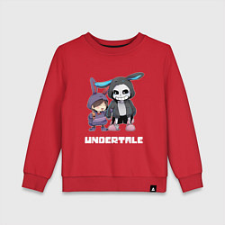 Свитшот хлопковый детский UNDERTALE, цвет: красный