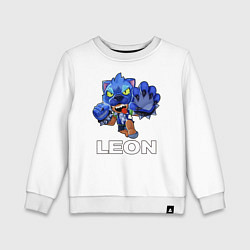 Детский свитшот Brawl Stars LEON