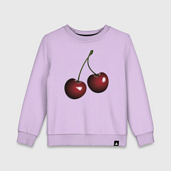 Детский свитшот Вишня