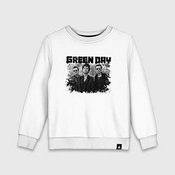 Свитшот хлопковый детский GreenDay, цвет: белый