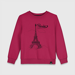 Детский свитшот Париж