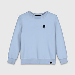 Детский свитшот СЕРДЕЧКО