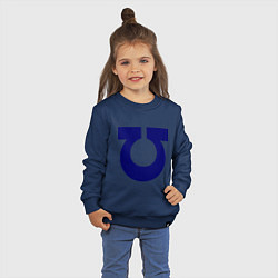 Свитшот хлопковый детский Ультрадесант (Ultramarines), цвет: тёмно-синий — фото 2