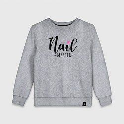 Детский свитшот Nail master