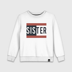 Детский свитшот Sister