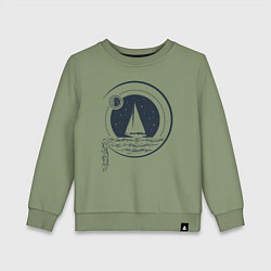 Детский свитшот Вокруг света под парусами