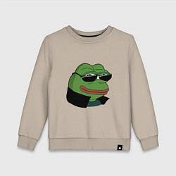 Детский свитшот Pepe в очках EZ