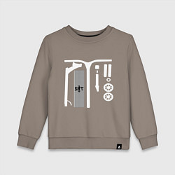 Детский свитшот Самокат фристайл Кастом