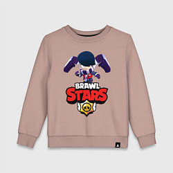 Детский свитшот Brawl Stars Эдгар