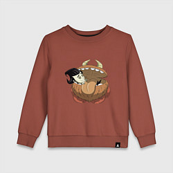 Свитшот хлопковый детский Dont Starve, цвет: кирпичный