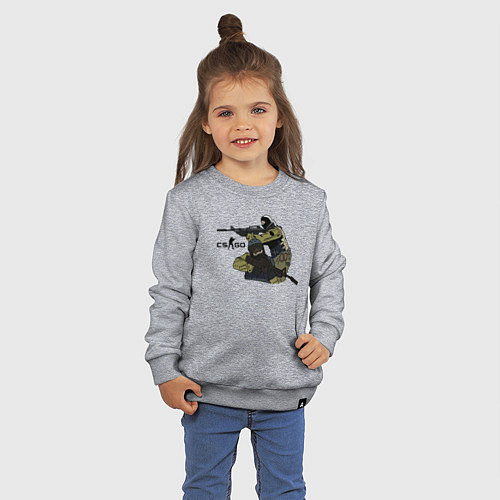 Детский свитшот CS:GO / Меланж – фото 3