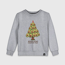 Детский свитшот Avocado Christmas Tree