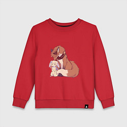 Детский свитшот Лис и зайка