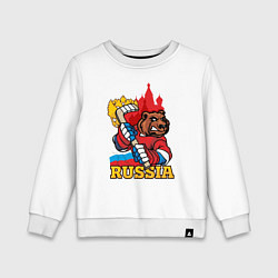 Детский свитшот Хоккей Россия