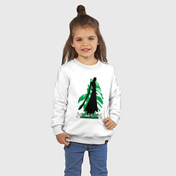 Свитшот хлопковый детский Bleach Kurosaki, цвет: белый — фото 2