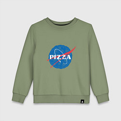 Детский свитшот NASA Pizza