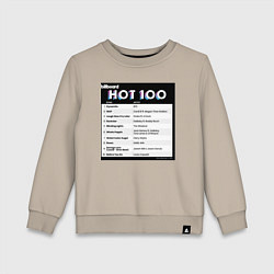 Детский свитшот BTS DYNAMITE BILLBOARD HOT-100