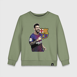 Детский свитшот Lionel Messi Barcelona Argentina