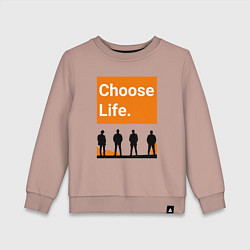 Детский свитшот Choose Life