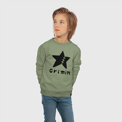 Детский свитшот Crimin бренд One Piece / Авокадо – фото 4