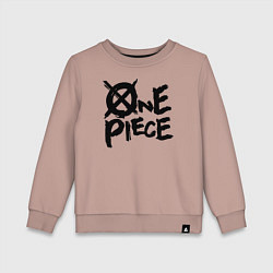 Детский свитшот One Piece Большой куш лого