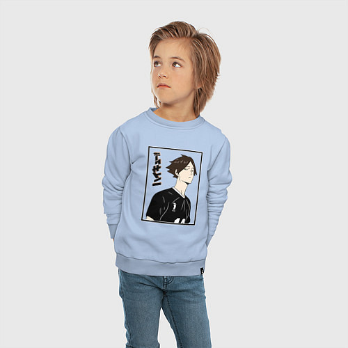 Детский свитшот Ринтаро Суна Haikyuu!! / Мягкое небо – фото 4